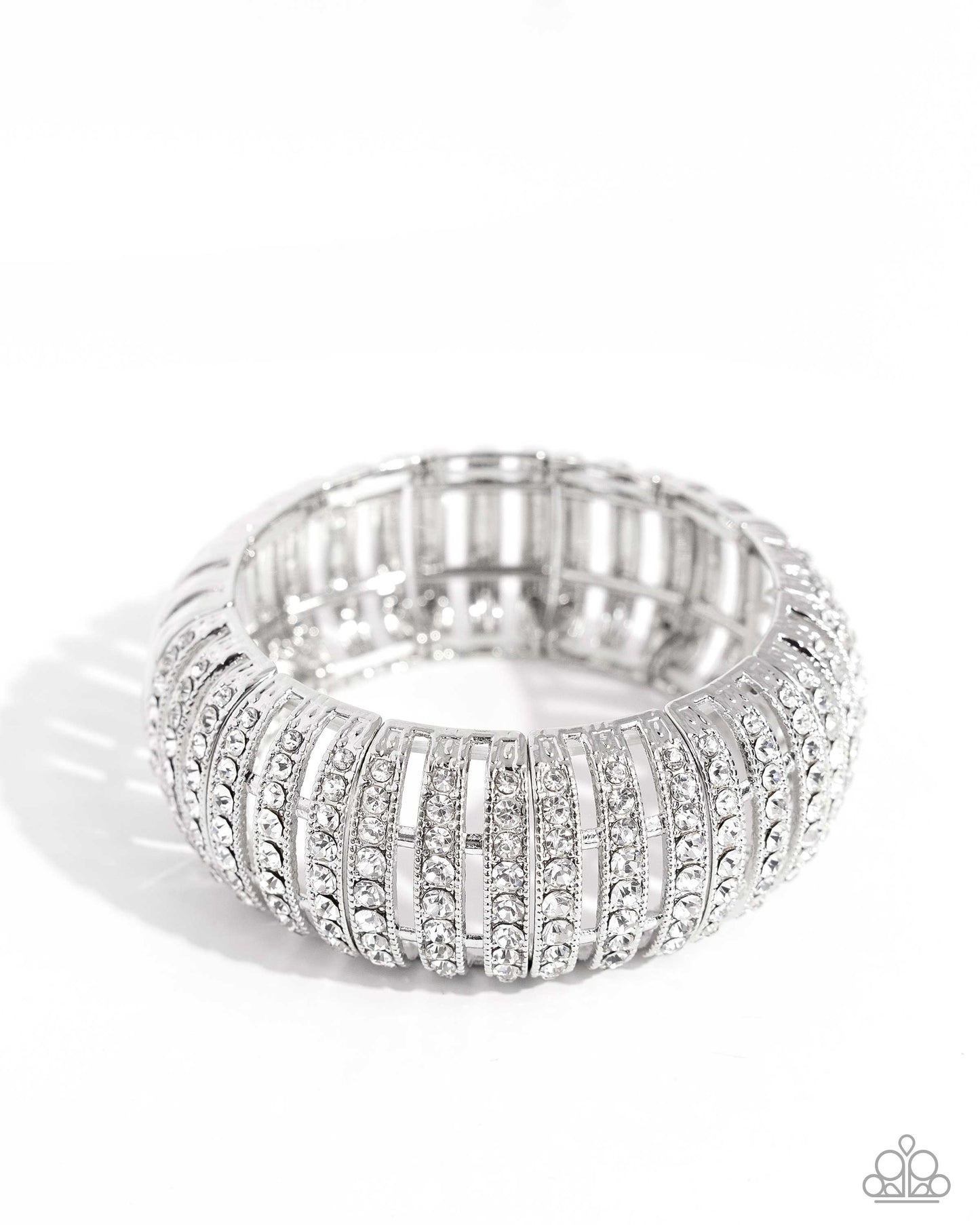Paparazzi Bracelet ~ Appealing A-Lister - White