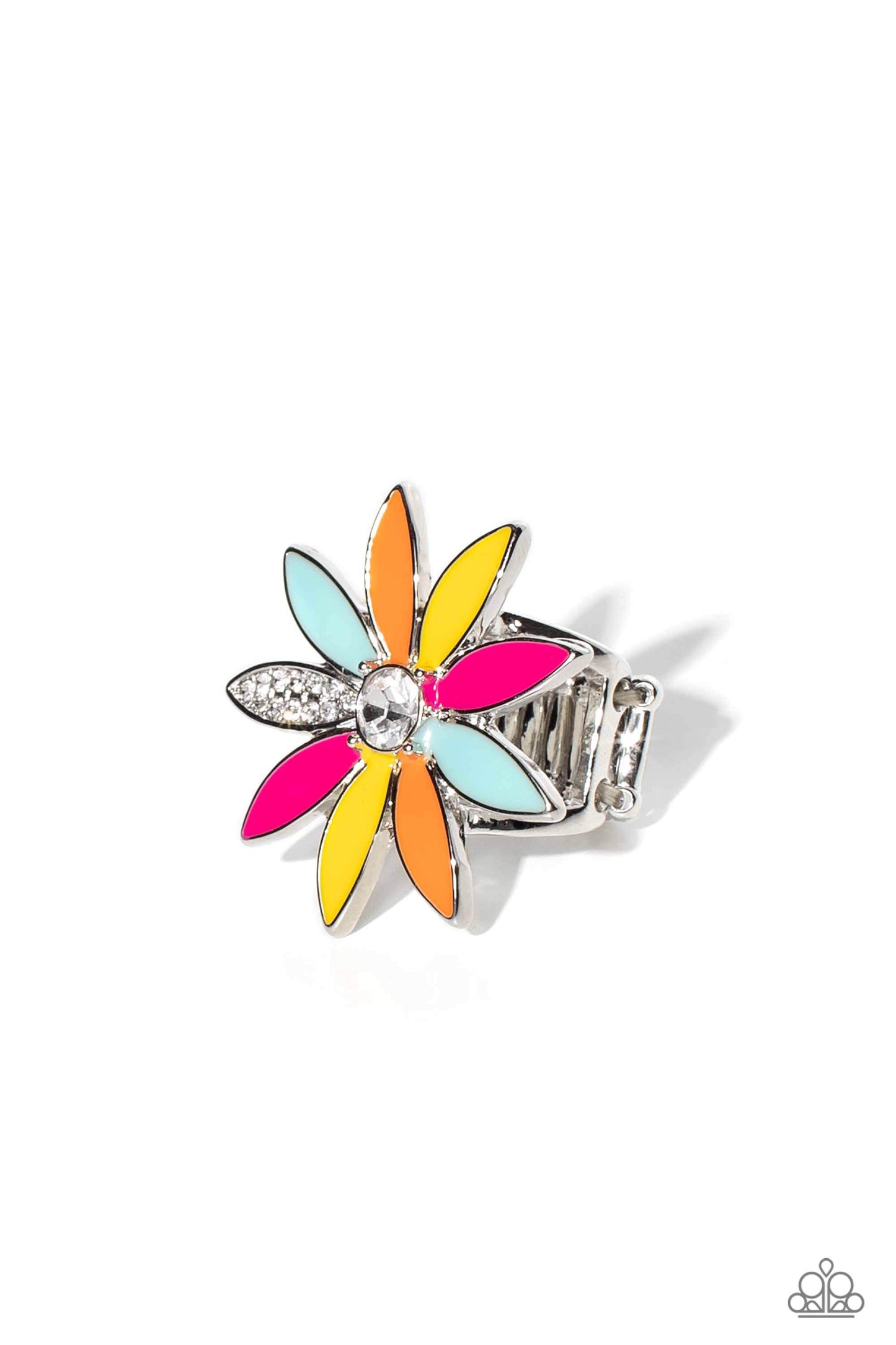 Anillo Paparazzi ~ Lily Lei - Multicolor