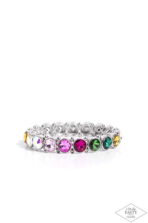 Paparazzi Bracelet ~ Sugar-Coated Sparkle - Multi