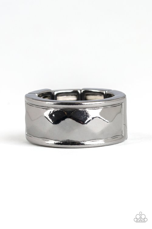 Warm Ups - Black - Paparazzi Ring Image