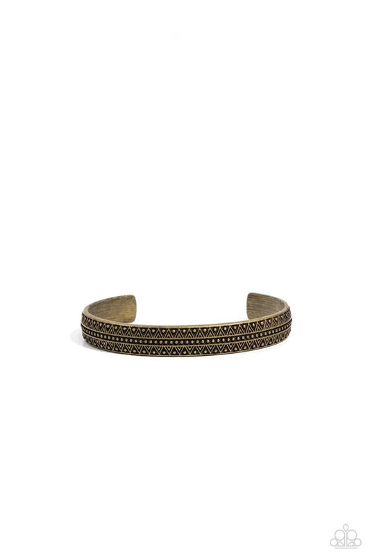 Peak Conditions - Brass - Paparazzi Bracelet Image