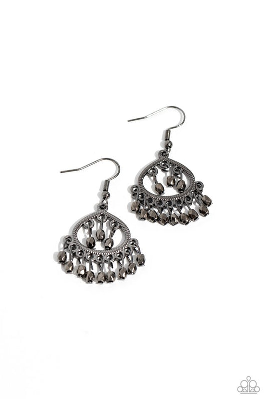 Persian Persuasion - Black - Paparazzi Earring Image