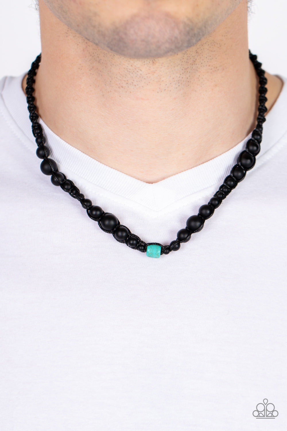 Boldly Bodacious - Blue - Paparazzi Necklace Image