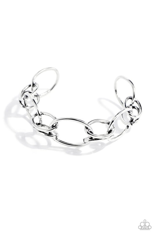 LINK or Swim - Silver - Paparazzi Bracelet Image