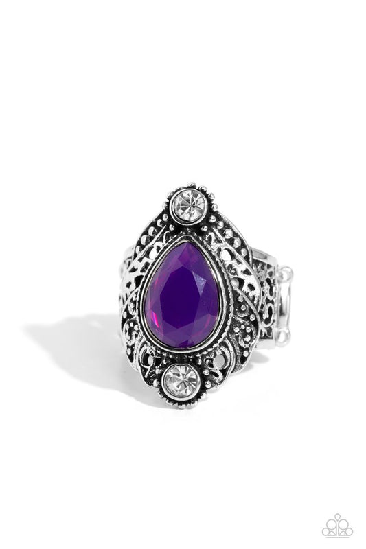 Mystical Mania - Purple - Paparazzi Ring Image