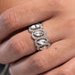 Staggering Sparkle - White - Paparazzi Ring Image