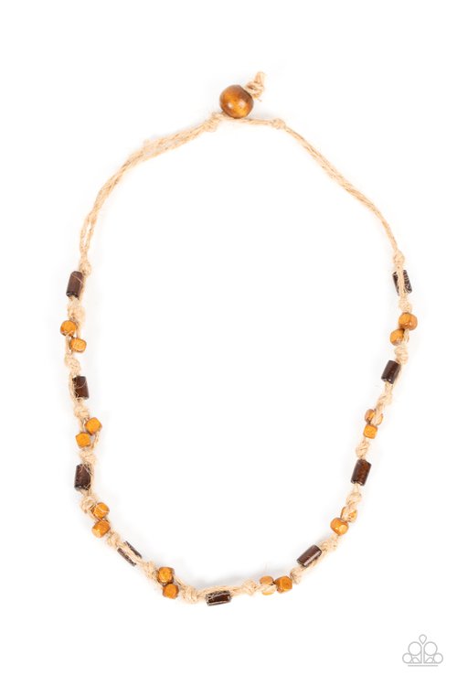 Terra Tour - Brown - Paparazzi Necklace Image