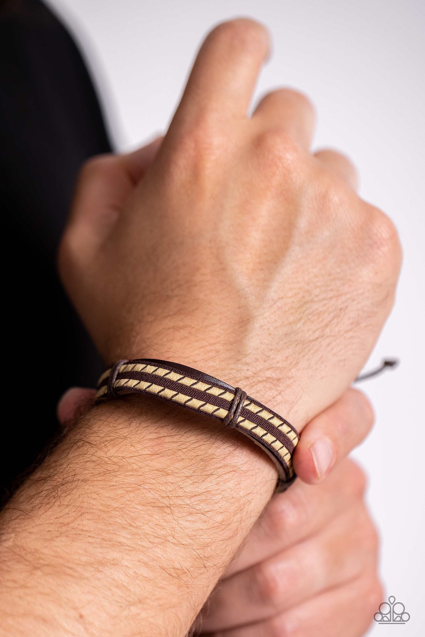 Alpine Apparel - Brown - Paparazzi Bracelet Image