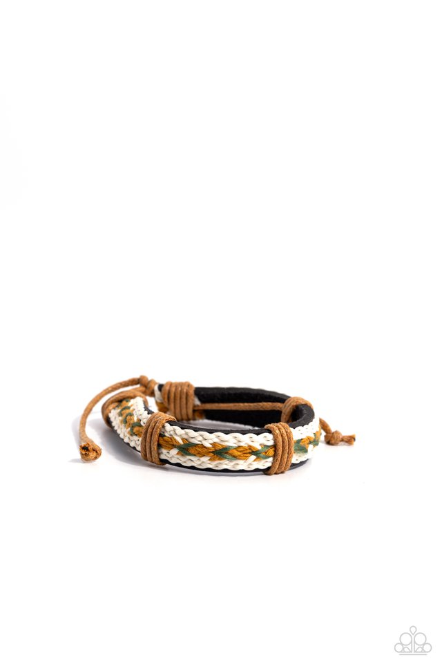 Mountain PASSPORT - Green - Paparazzi Bracelet Image