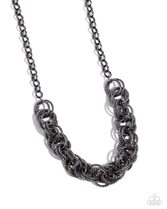 Urban Acoustics - Black - Paparazzi Necklace Image