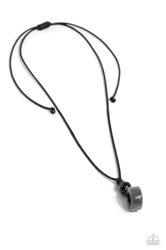 Sunset Sabbatical - Black - Paparazzi Necklace Image