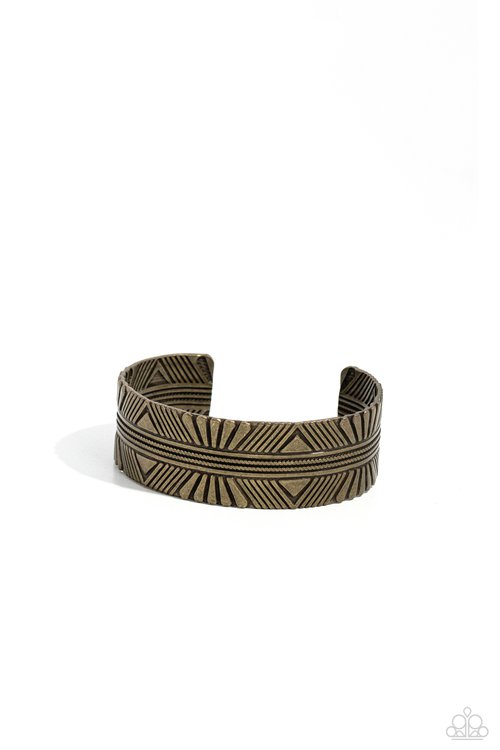 Wild Wild QUEST - Brass - Paparazzi Bracelet Image
