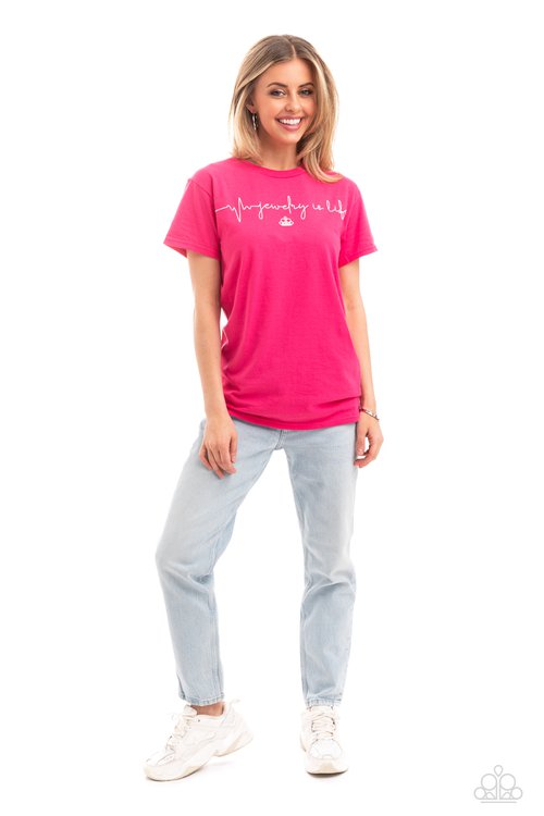 Jewelry Is Life - TShirt - Paparazzi Product Image