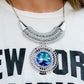 Paparazzi Necklace ~ Excalibur Extravagance - Blue