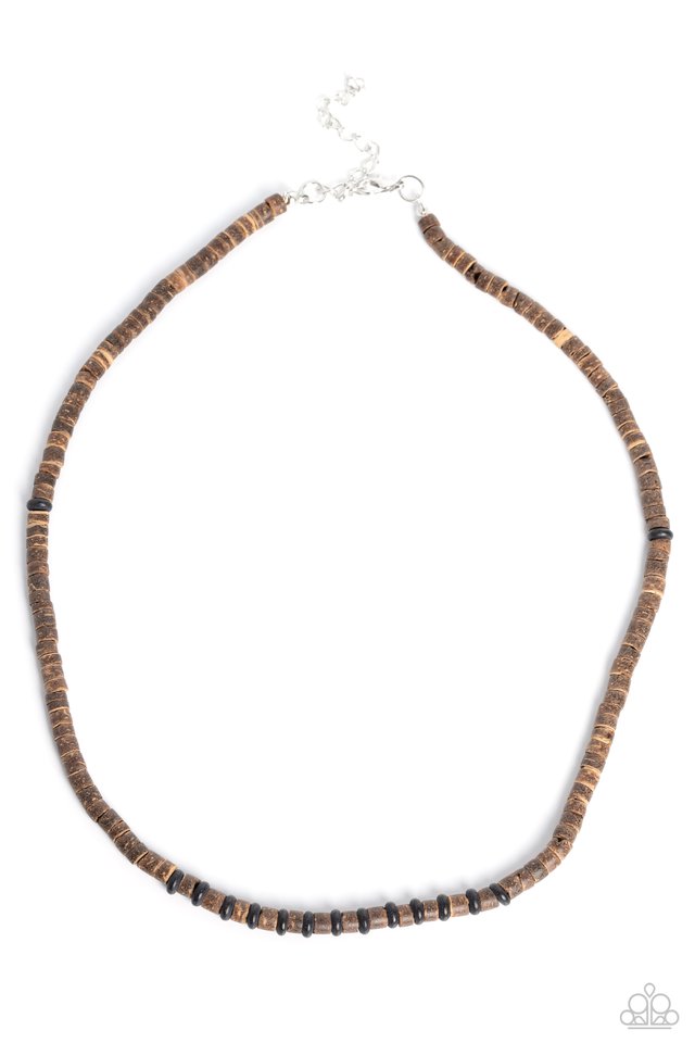 The WOOD Times - Black - Paparazzi Necklace Image
