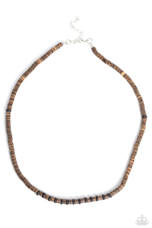 The WOOD Times - Black - Paparazzi Necklace Image