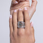 Gilded Glitz - Green - Paparazzi Ring Image