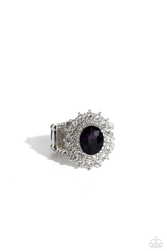 Layered Luminescence - Purple - Paparazzi Ring Image