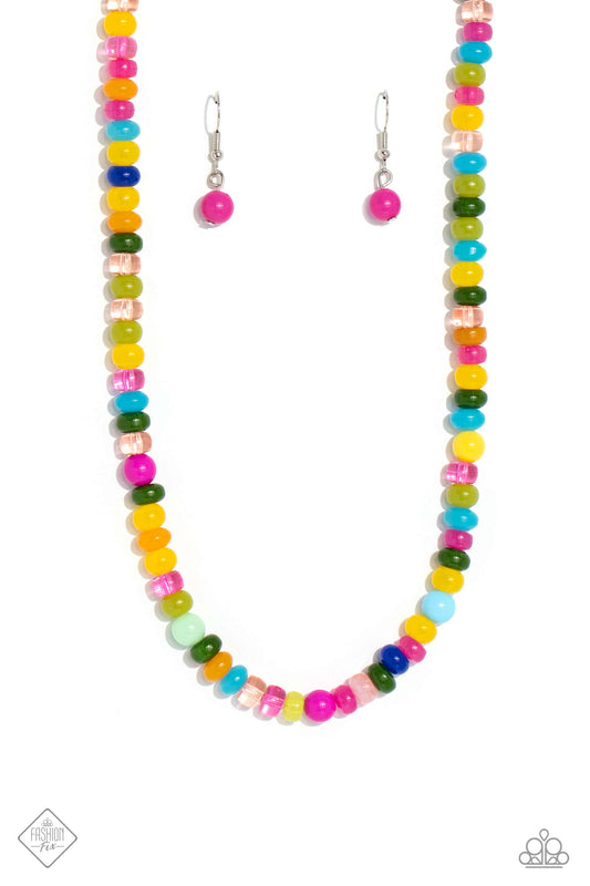 Paparazzi Necklace ~ Headliner Hit - Multi