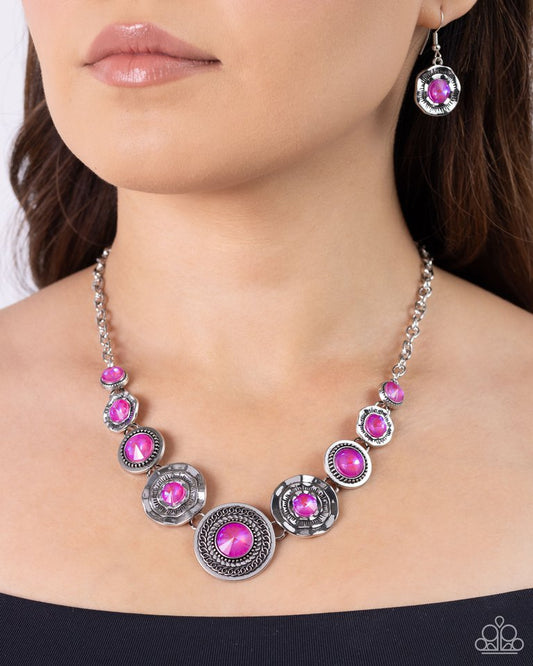 Treasure Chest Couture - Pink - Paparazzi Necklace Image