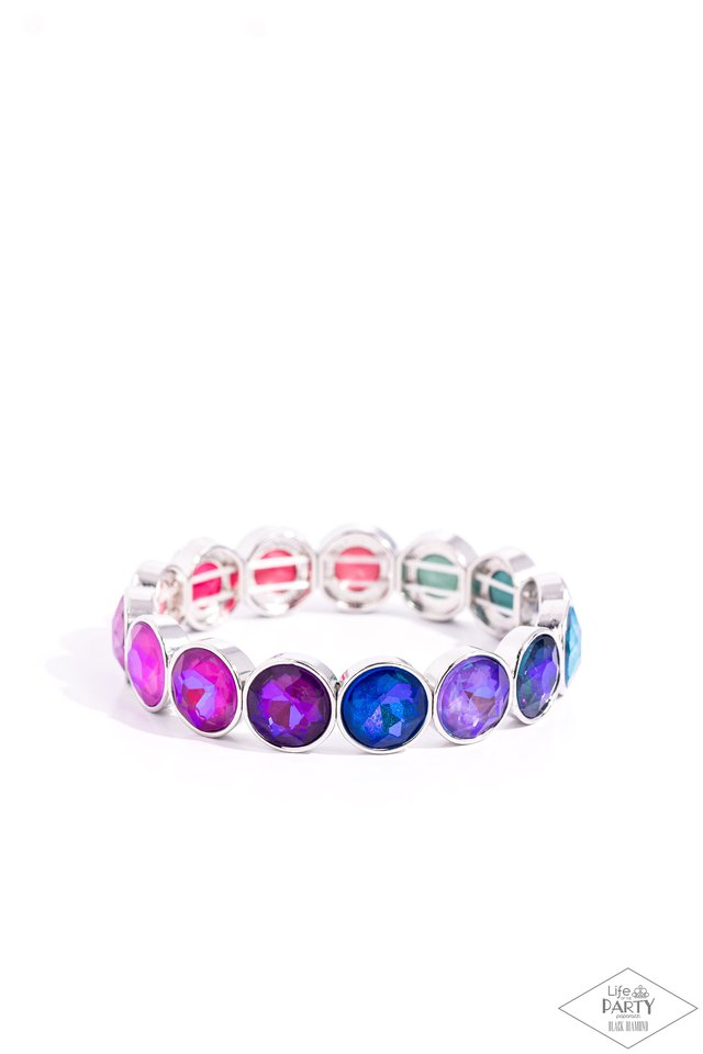 Radiant on Repeat - Multi - Paparazzi Bracelet Image