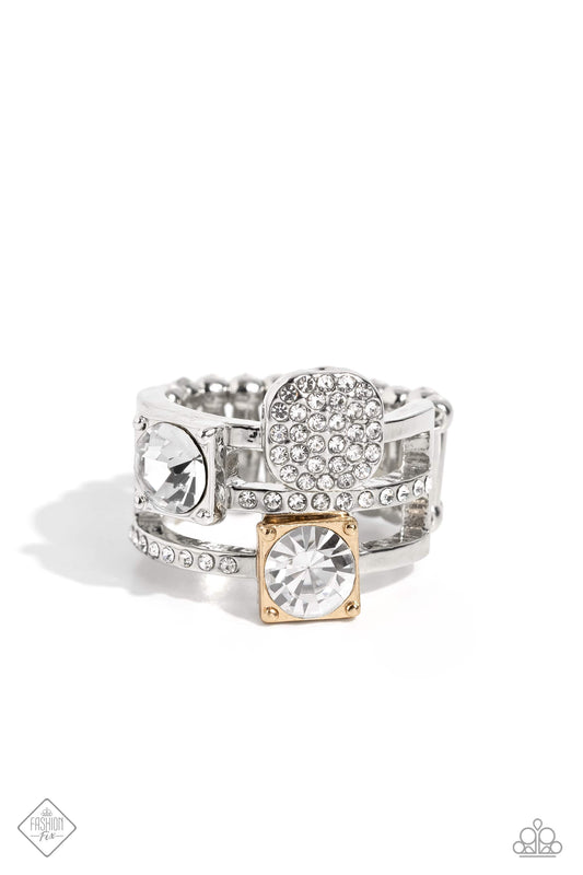 Anillo Paparazzi ~ Bicolor a medida - Multicolor