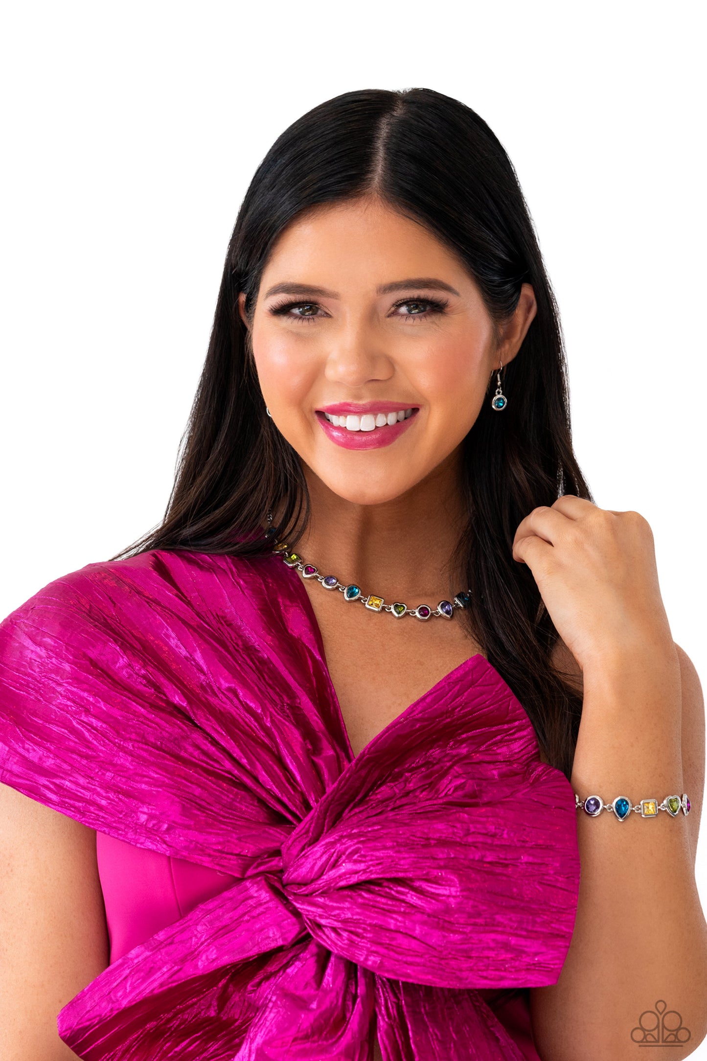 Paparazzi Necklace ~ Abstract Admirer - Multi