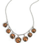 Rustic Recognition - Brown - Paparazzi Necklace Image
