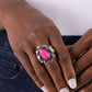 SCALLOPED in Stone - Pink - Paparazzi Ring Image