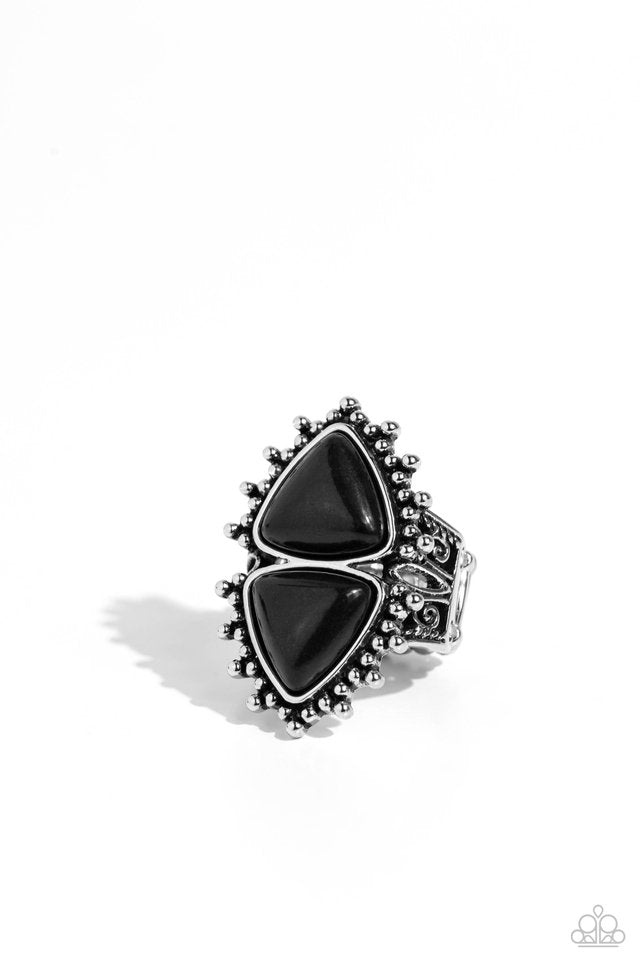 Indigenously Inverted - Black - Paparazzi Ring Image
