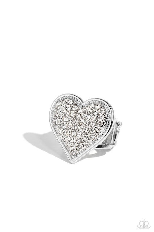 Sweet Serendipity - White - Paparazzi Ring Image