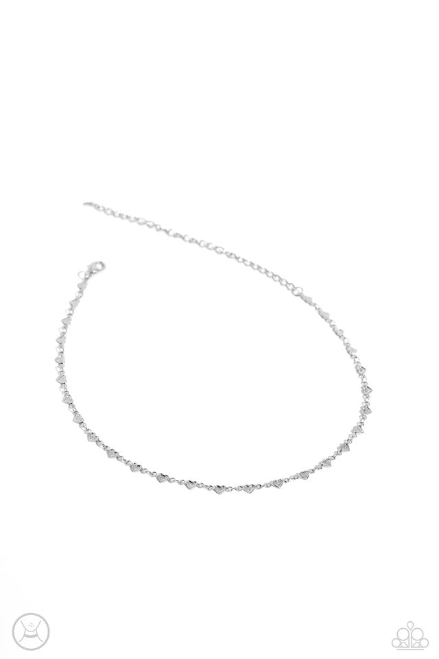 Cupid Catwalk - Silver - Paparazzi Necklace Image