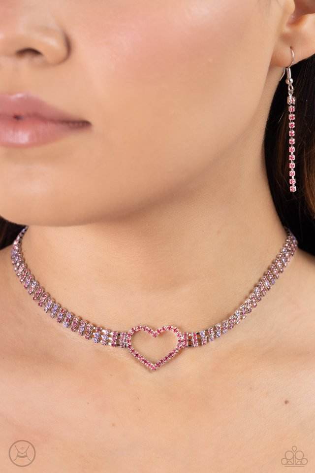 Paparazzi Necklace ~ Rows of Romance - Pink – Paparazzi Jewelry