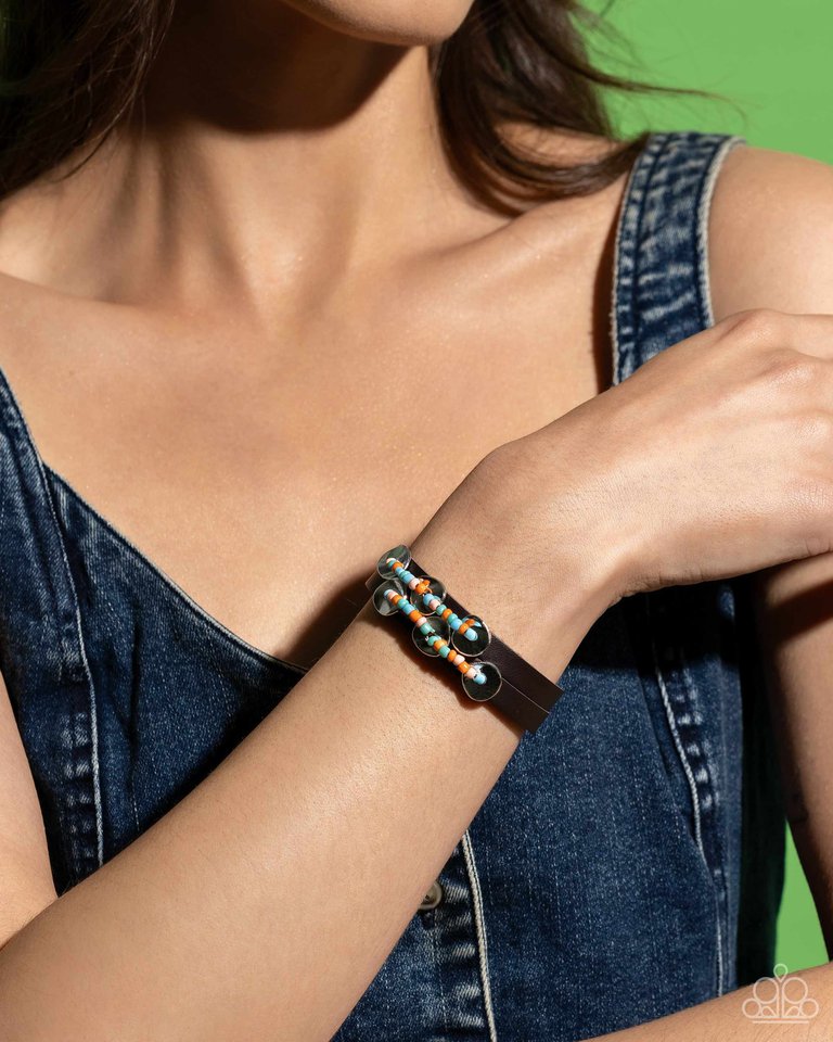 Social Sashay - Blue - Paparazzi Bracelet Image