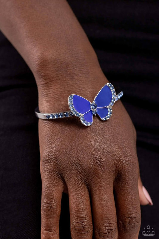 Particularly Painted - Blue - Paparazzi Bracelet Image