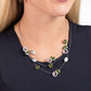 Affectionate Array - Green - Paparazzi Necklace Image
