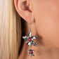 Tapered Tiers - Red - Paparazzi Earring Image