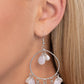 Elite Expression - White - Paparazzi Earring Image