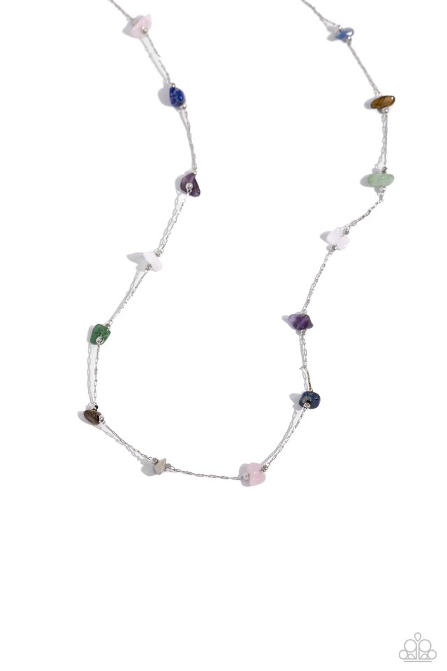 Narrow Novelty - Multi - Paparazzi Necklace Image