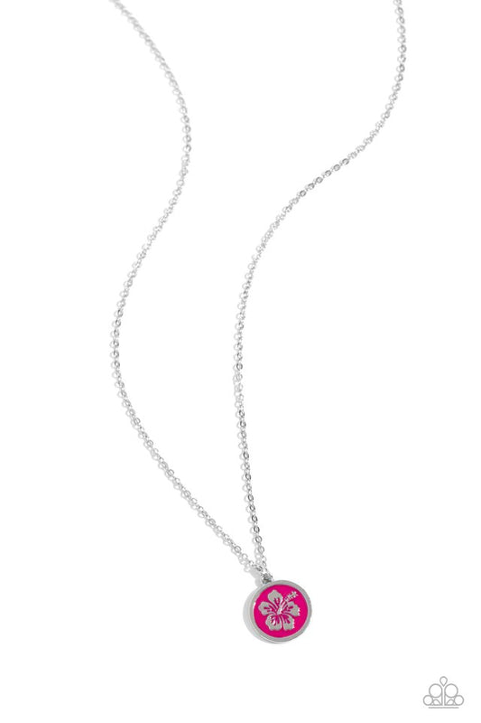 Beachy Basic - Pink - Paparazzi Necklace Image