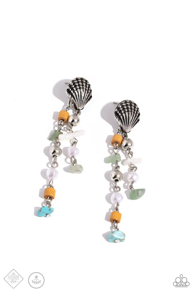 Coastline Collection - Multi - Paparazzi Earring Image