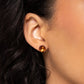Breathtaking Birthstone - Orange - Paparazzi Earring Image
