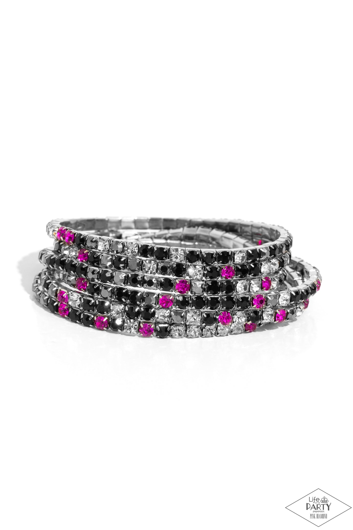 Paparazzi Bracelet ~ Rock Candy Range - Multi