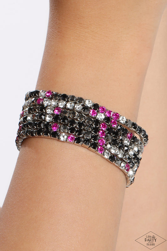 Pulsera Paparazzi ~ Gama Rock Candy - Multi