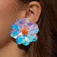 Paparazzi Earring ~ Floating Florals - Multi