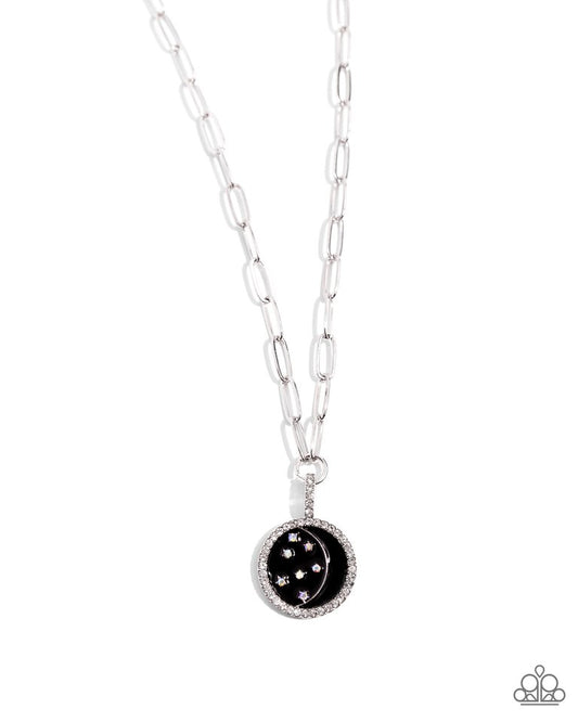 Lunar Liaison - Black - Paparazzi Necklace Image