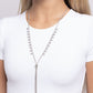 Synchronized SHIMMER - White - Paparazzi Necklace Image