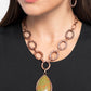 Tangible Tranquility - Copper - Paparazzi Necklace Image