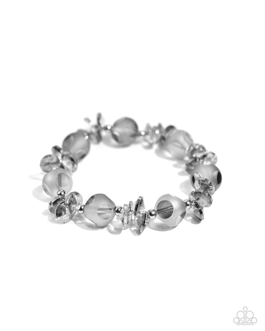 Lets Start at the FAIRY Beginning - Silver - Paparazzi Bracelet Image