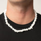On A SHELL-ular Level - White - Paparazzi Necklace Image